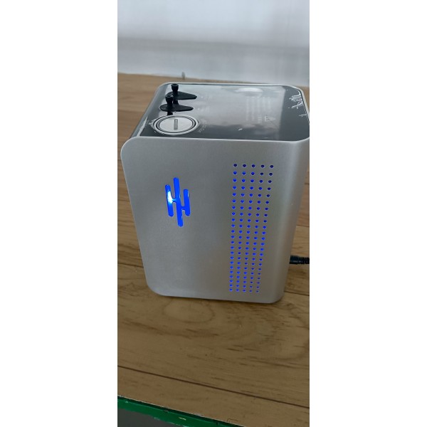 H2yunshen Molecular Hydrogen Inhalation Therapy device Portable Hydrogen Oxygen gas Inhaler machine,99.9% purity,300ml/min, Bundle A